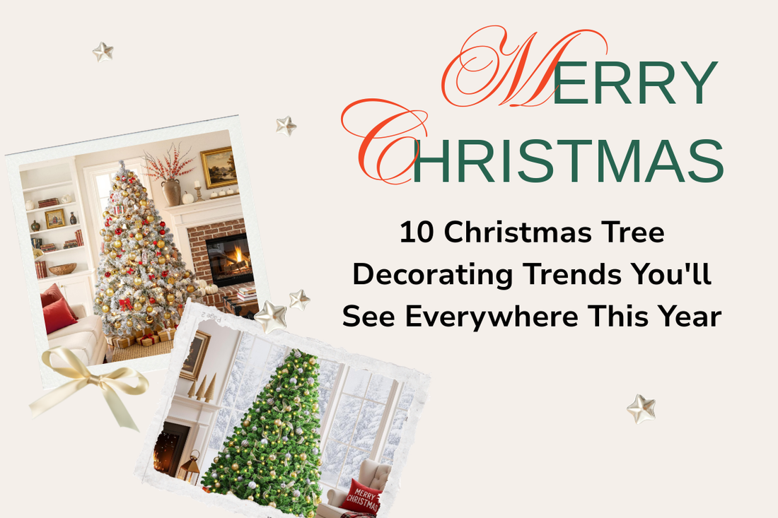 10 Christmas Tree Decorating Trends You’ll See Everywhere This Year