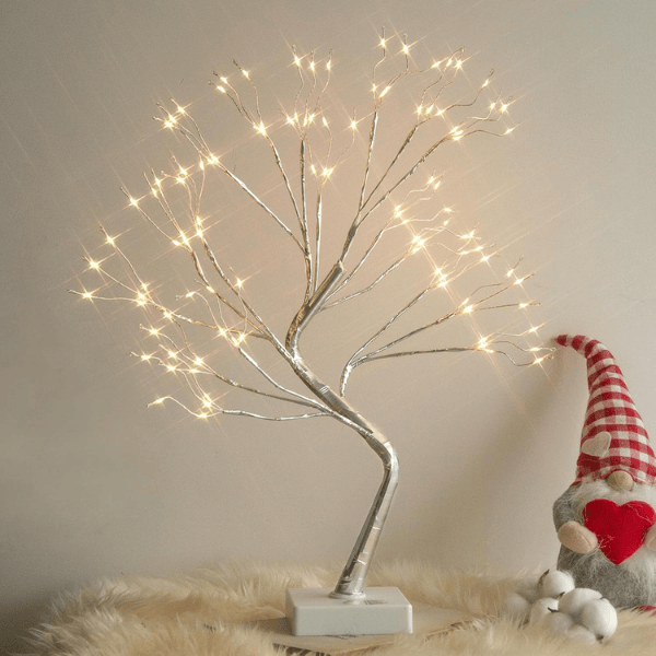 2-Pack Pre-Lit Birch Tree Lights (26") with Soft Warm LEDs