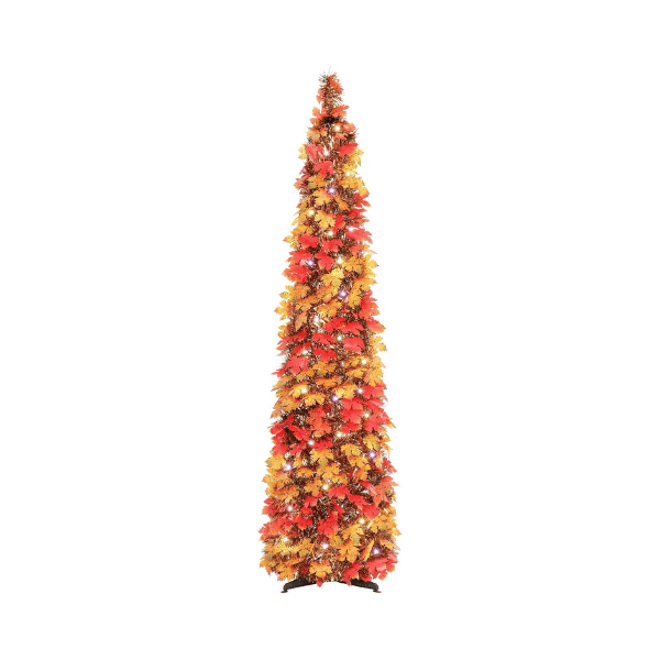 Pop-Up Collapsible Tinsel Christmas Tree